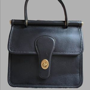 Coach ReLoved Willis Top Handle 18 in Black
